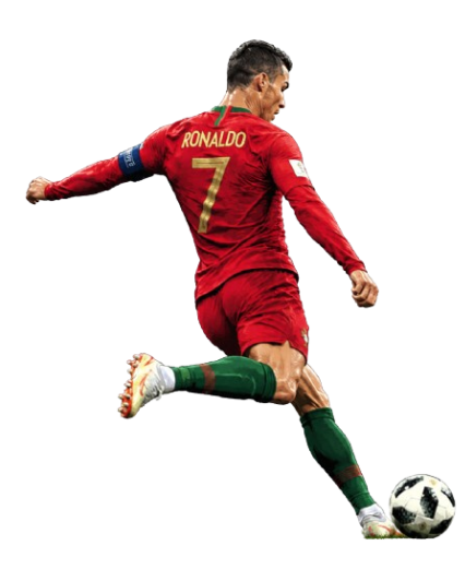 Jugador pateando